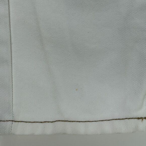 BDG Urban Outfitters High Rise Mom Jeans Distressed White Denim Tapered Leg 27 - Picture 11 of 16